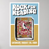 Rock for Reading Poster (Vorne)