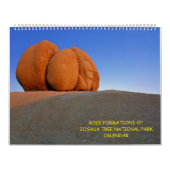 "Rock Formations of Joshua Tree National Park" Kalender (Titelbild)