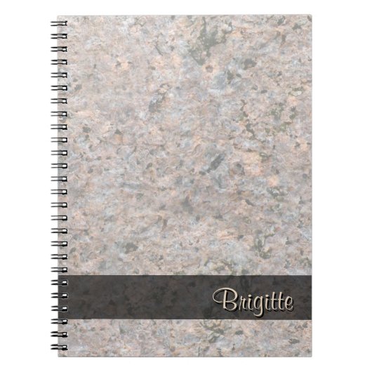 Rock Foto Geologie Textur beliebiger Texte Notizblock (Vorderseite)