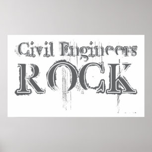 Rock für zivile Ingenieure Poster
