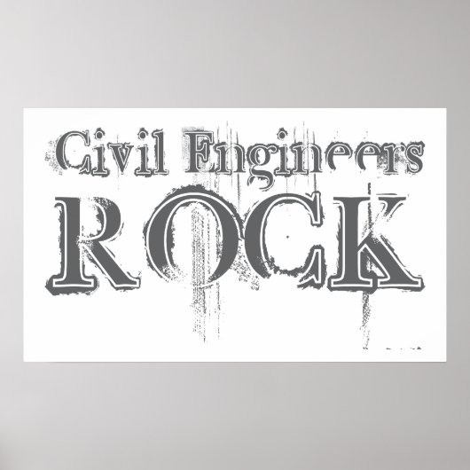 Rock für zivile Ingenieure Poster (Vorne)