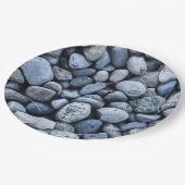 Rock Garden Pappteller (Schrägansicht)