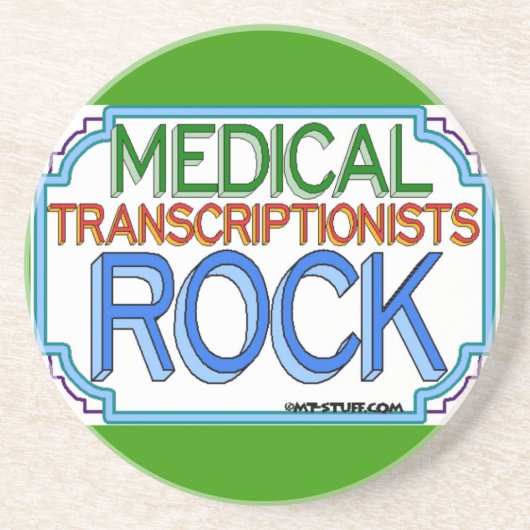 Rock Getränkeuntersetzer (Vorne)