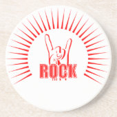 Rock Getränkeuntersetzer (Vorne)