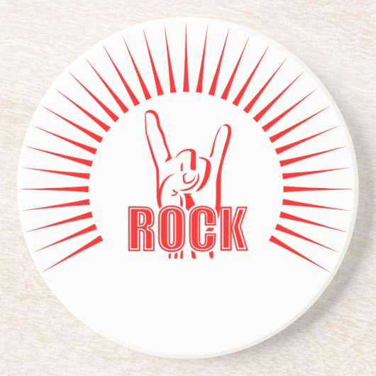 Rock Getränkeuntersetzer (Vorne)