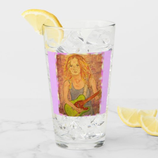 Rock Girl Glas (Vorderseite Ice)