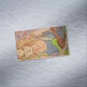 Rock Girl Magnetische Visitenkarte (Beispiel)