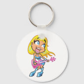 Rock Girl Schlüsselanhänger (Vorderseite)