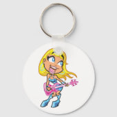 Rock Girl Schlüsselanhänger (Rückseite)