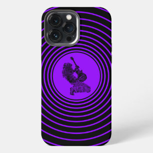 Rock-Gitarrenmusik Gitarrist - Ihre Farben - Lila iPhone 13 Pro Max Hülle