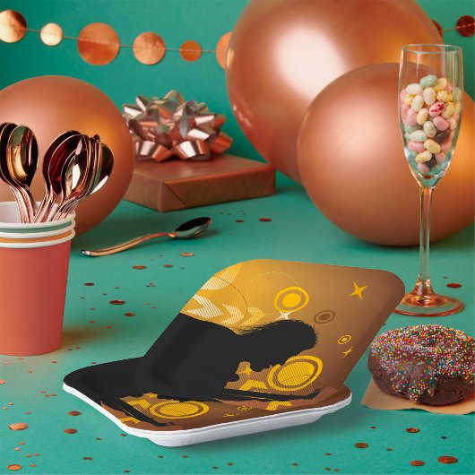 Rock Gitarrist Rocker Musician Paper Teller