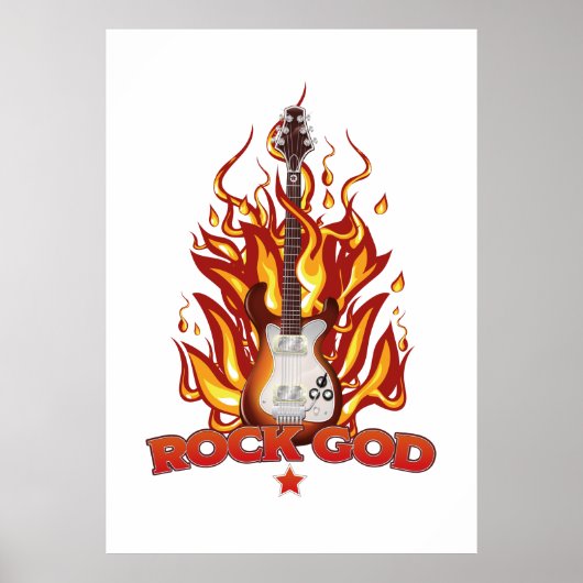 Rock God Poster (Vorne)