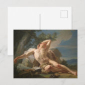 Rock God Postkarte (Vorne/Hinten)