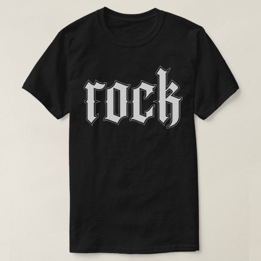 Rock gothic T-Shirt (Design vorne)
