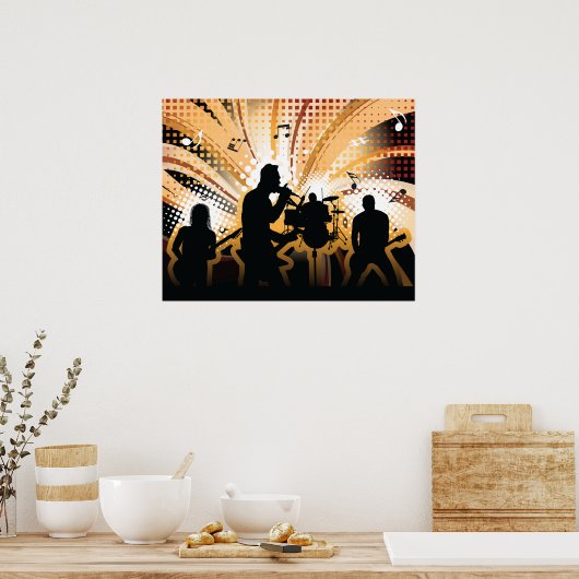 Rock Group Poster (Küche)