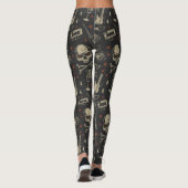 Rock/Grunge/Punk/Metallmusik Leggings (Rückseite)