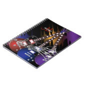 Rock Guitar Music - Personalisieren Notizblock (Linke Seite)