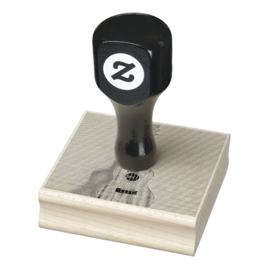 Rock guitar player gummistempel (Stempel)