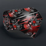 Rock Guitar - Rot und Schwarz Krawatte<br><div class="desc">Krawatte von Männern. ⭐ 99% meiner Designs in meinem Geschäft sind in Schichten gemacht. Damit können Sie die Größe und den Text der Grafik und des Textes so anpassen, dass sie perfekt zu jedem Produkt passen. 📌 (Bitte vergewissern Sie sich vor der Bestellung, dass Sie Grafiken oder Text verändern, ändern,...</div>