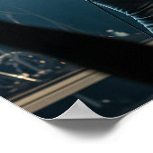 Rock Guitar Solo Poster (Ecke)