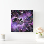 Rock Guitar Wall Clock Rock and Roll Music Quadratische Wanduhr (Zuhause)