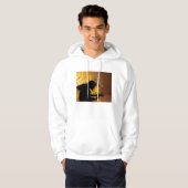 Rock Guitarist Rocker Musician Hoodie (Vorne ganz)
