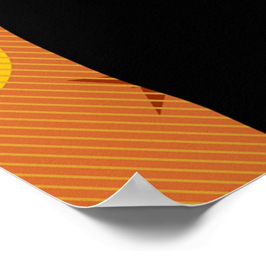 Rock Guitarist Rocker Musician Poster (Ecke)