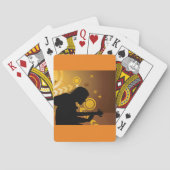 Rock Guitarist Spielkarten (Rückseite)