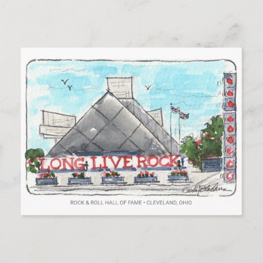 Rock Hall Postcard Postkarte (Vorderseite)