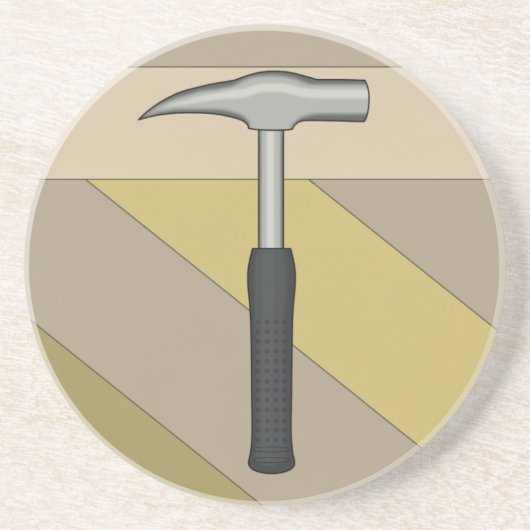 Rock Hammer Sandstein Untersetzer (Vorne)