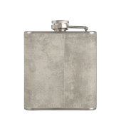 Rock Hammer Shield von Geologist - LGBT Regenbogen Flachmann (Rückseite)