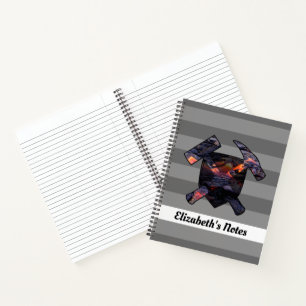 Rock Hammers von Geologen mit hawaiianischem Lavaf Notizblock