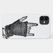 Rock-Hand-iPhone-Fälle Case-Mate iPhone Hülle (Rückseite (Horizontal))