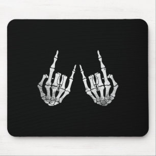 Rock Hand Lazy Halloween Kostüm Coole Knochen Mousepad