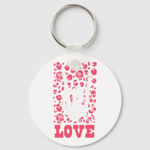 Rock Hand Liebe Skull Valentinstag Männer Frauen K Schlüsselanhänger