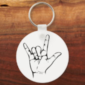 rock hand schlüsselanhänger (Vorderseite)