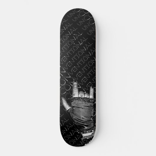 Rock Hand Skateboard (Vorderseite)