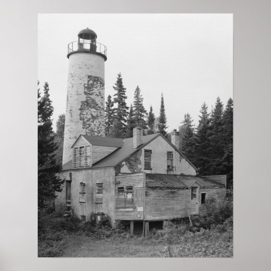 Rock Harbor Lighthouse Poster (Vorne)