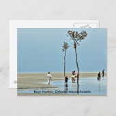 Rock Harbour, Orleans Massachusetts Postkarte (Vorne/Hinten)
