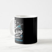 Rock Hard Caulking Services Funny Adult Humor Kaffeetasse (Vorderseite Links)