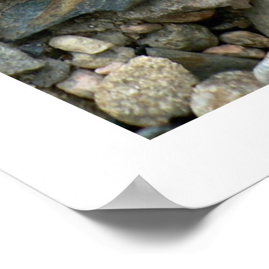 Rock Heart Poster (Ecke)