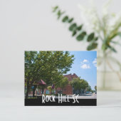 Rock Hill SC Postkarte (Stehend Vorderseite)