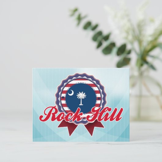 Rock Hill, SC Postkarte (Stehend Vorderseite)