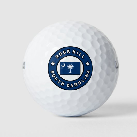 Rock Hill South Carolina Golfball (Vorderseite)