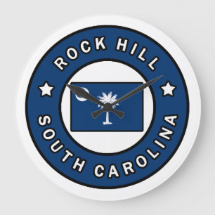 Rock Hill South Carolina Große Wanduhr