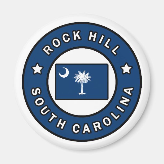 Rock Hill South Carolina Magnet (Vorne)