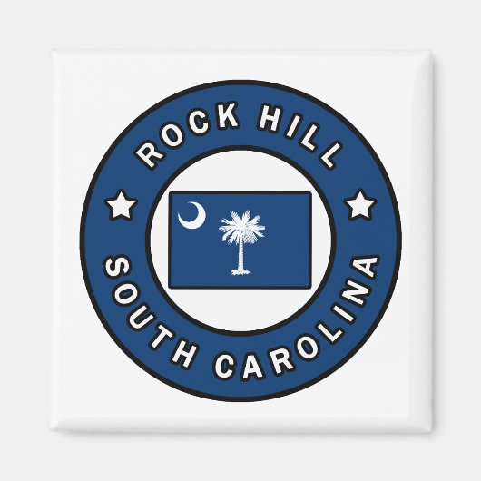 Rock Hill South Carolina Magnet (Vorne)