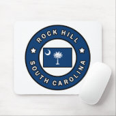 Rock Hill South Carolina Mousepad (Mit Mouse)