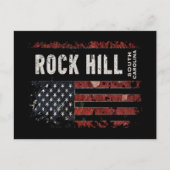 Rock Hill South Carolina Postkarte (Vorderseite)