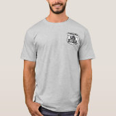 Rock Hill/York Chapter - Round Black T-Shirt (Vorderseite)
